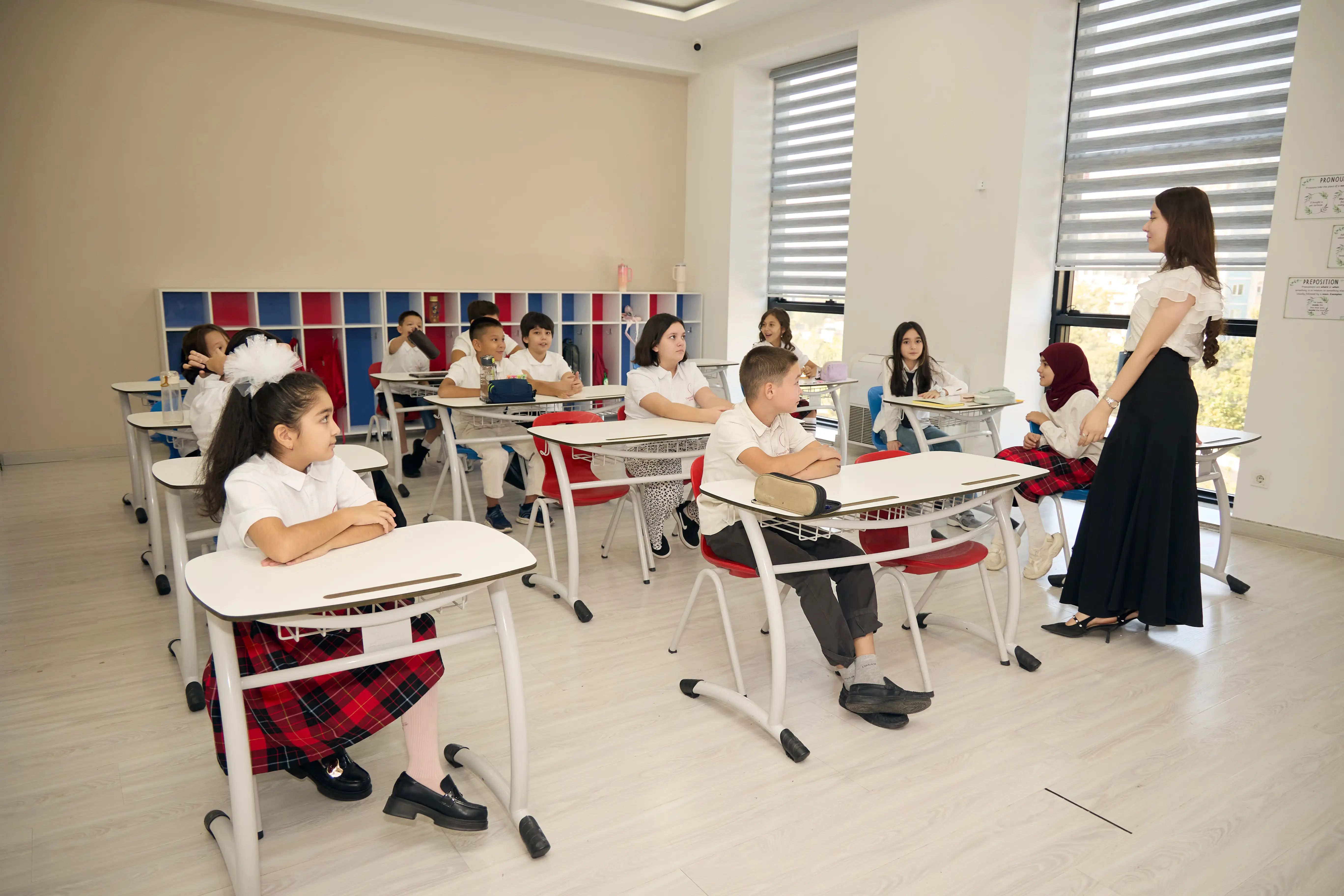 ELC ISA students and teacher